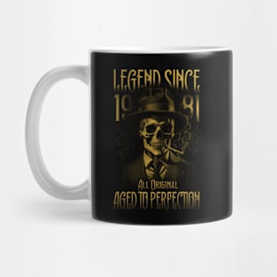 Legend Since 1981 Mug